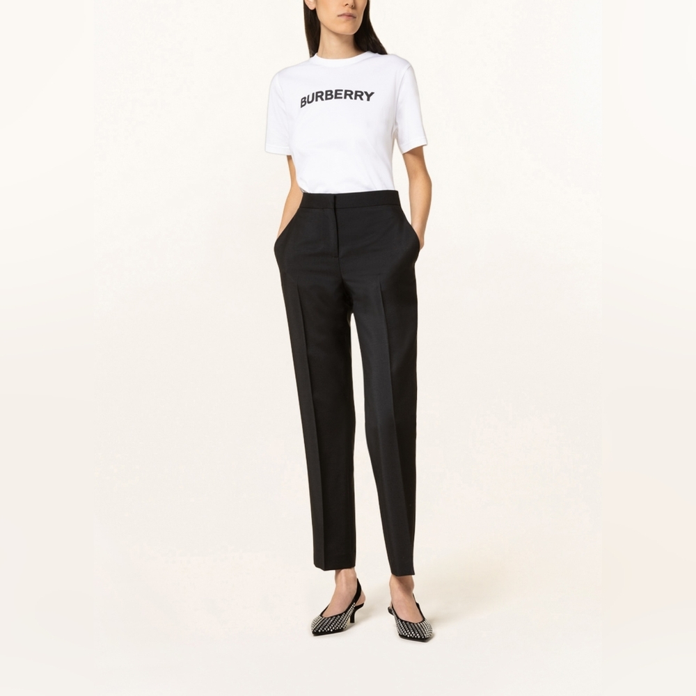 Burberry Black Tailored Trousers
